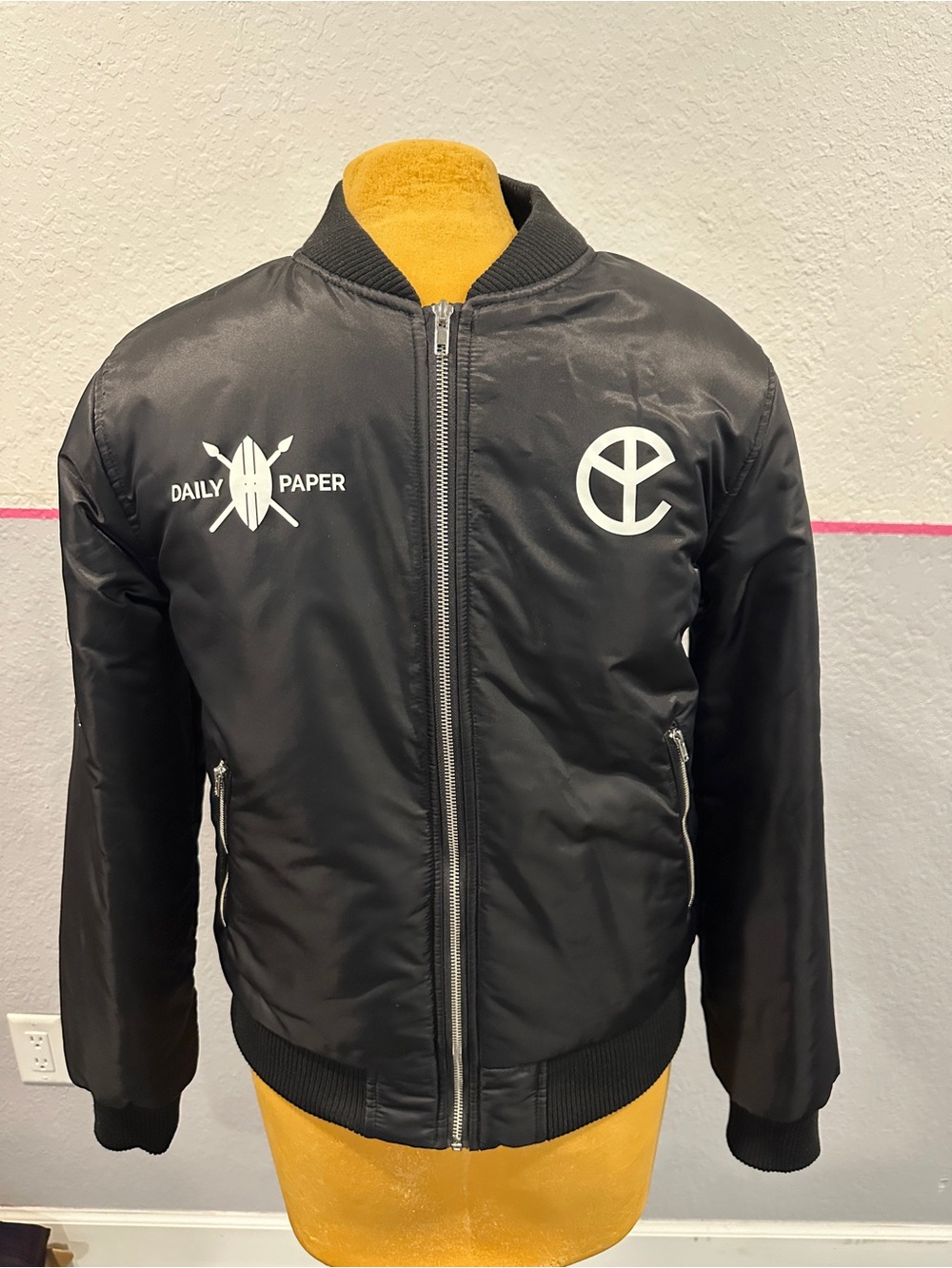 Daily Paper Blood For Mercy Aviator Bomber Jacket